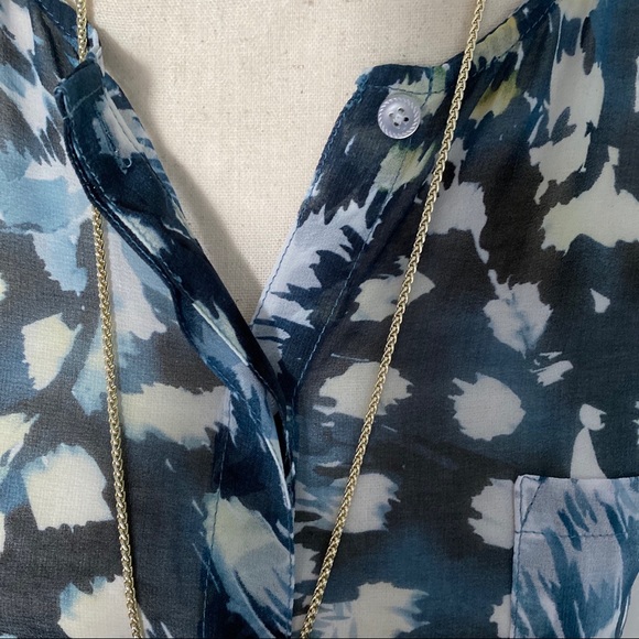 CAbi Avery sheer flowing tunic Sz M - Picture 5 of 8